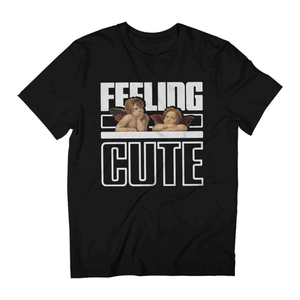 Cherubs Feeling Cute Raphael Men's T-Shirt-ALL + EVERY