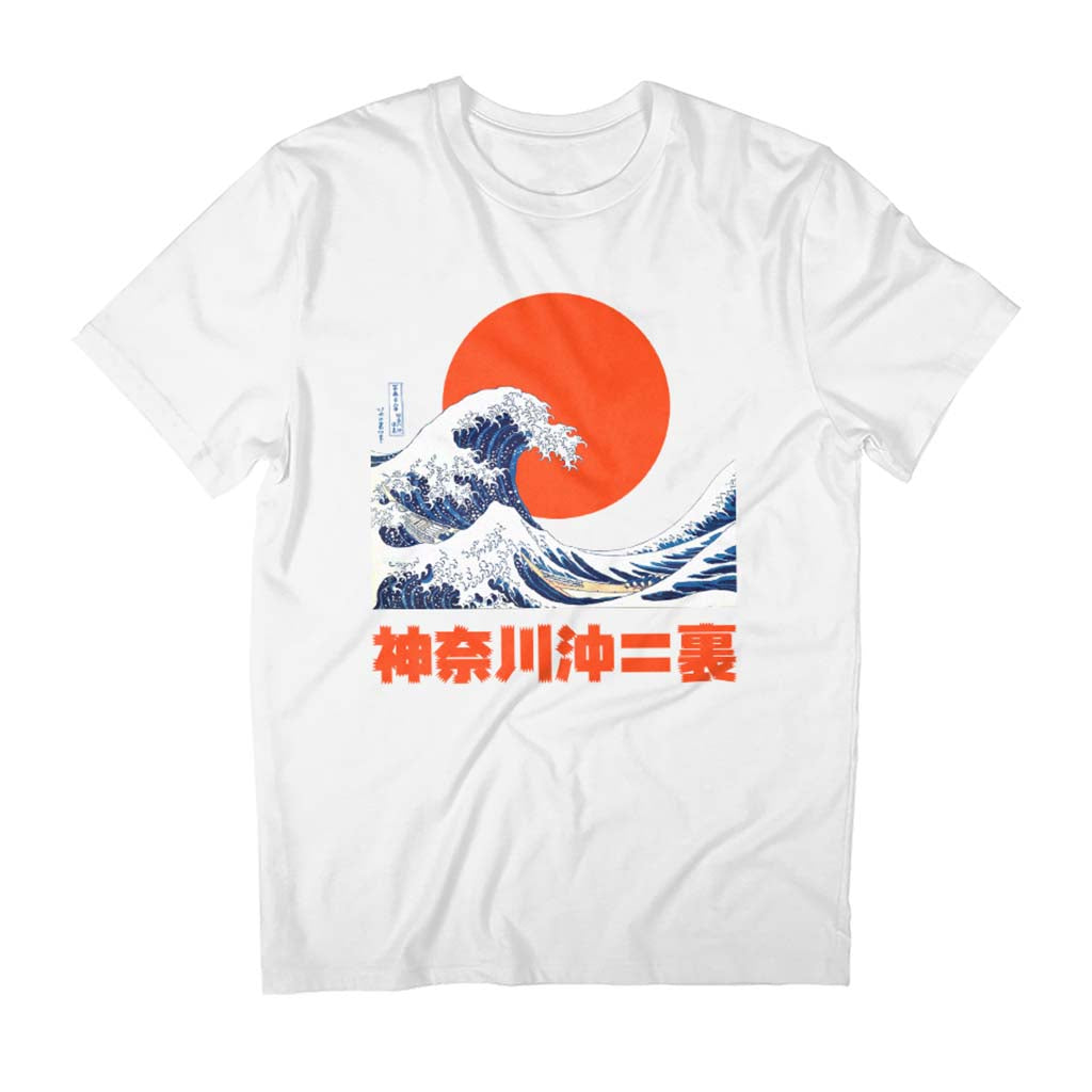 Graphic Wave Hokusai Men's T-Shirt-ALL + EVERY