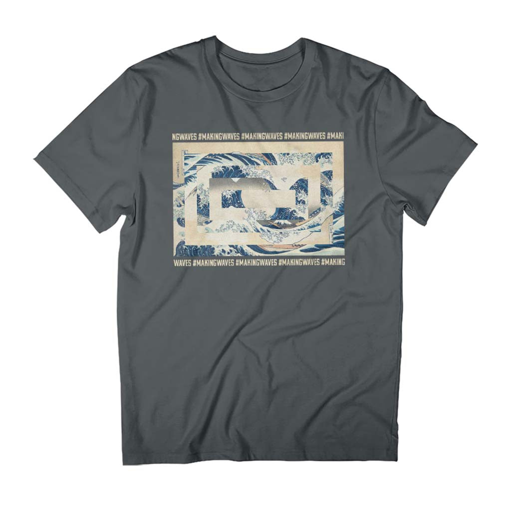 Making Waves Hokusai Men's T-Shirt-ALL + EVERY