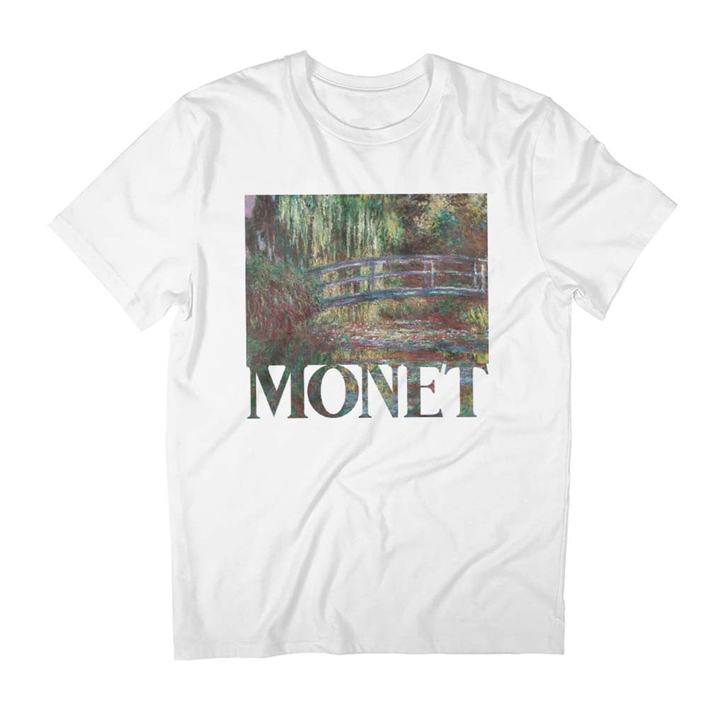 Monet Water Lily Pond Men's T-Shirt-ALL + EVERY