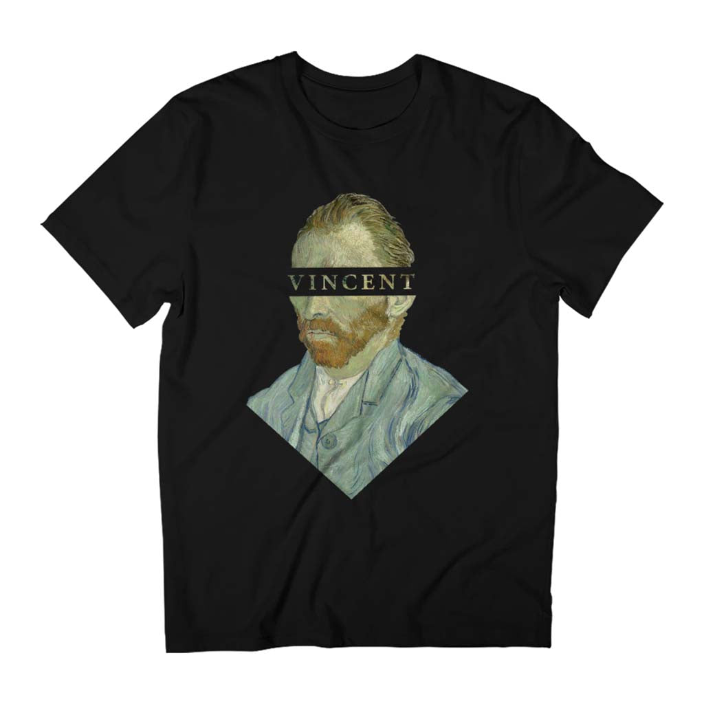 Vincent van Gogh Bust Men's T-Shirt-ALL + EVERY