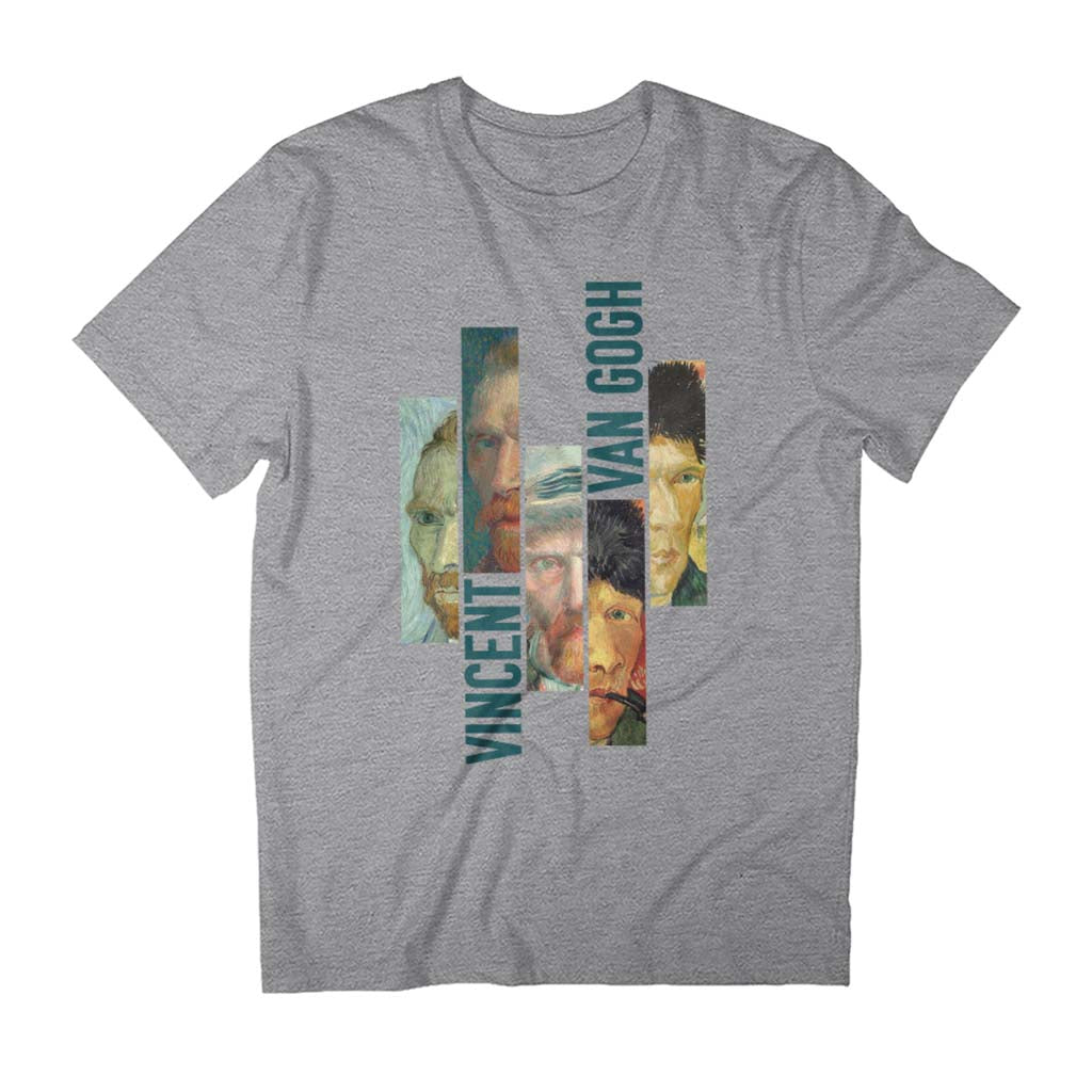 Vincents Faces Men's T-Shirt-ALL + EVERY