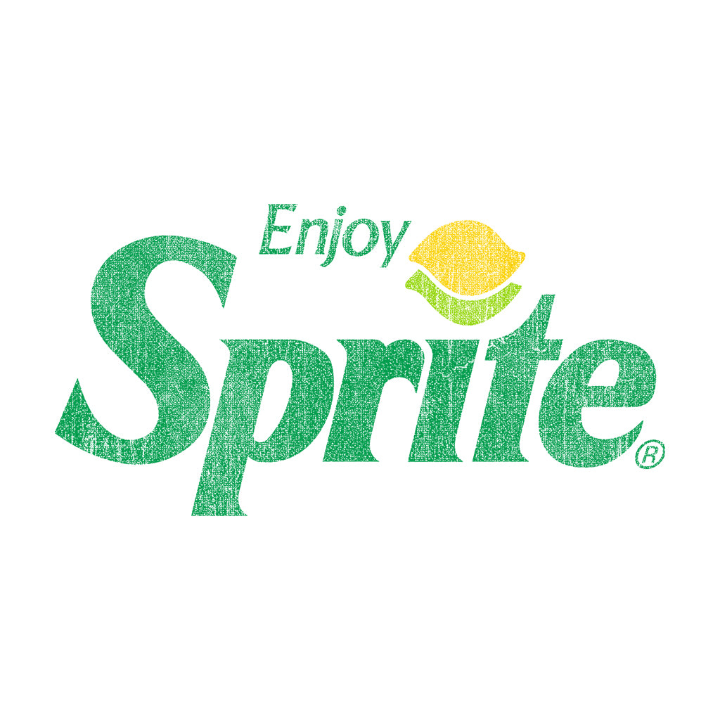 Sprite Enjoy Distressed Logo Men's T-Shirt-ALL + EVERY