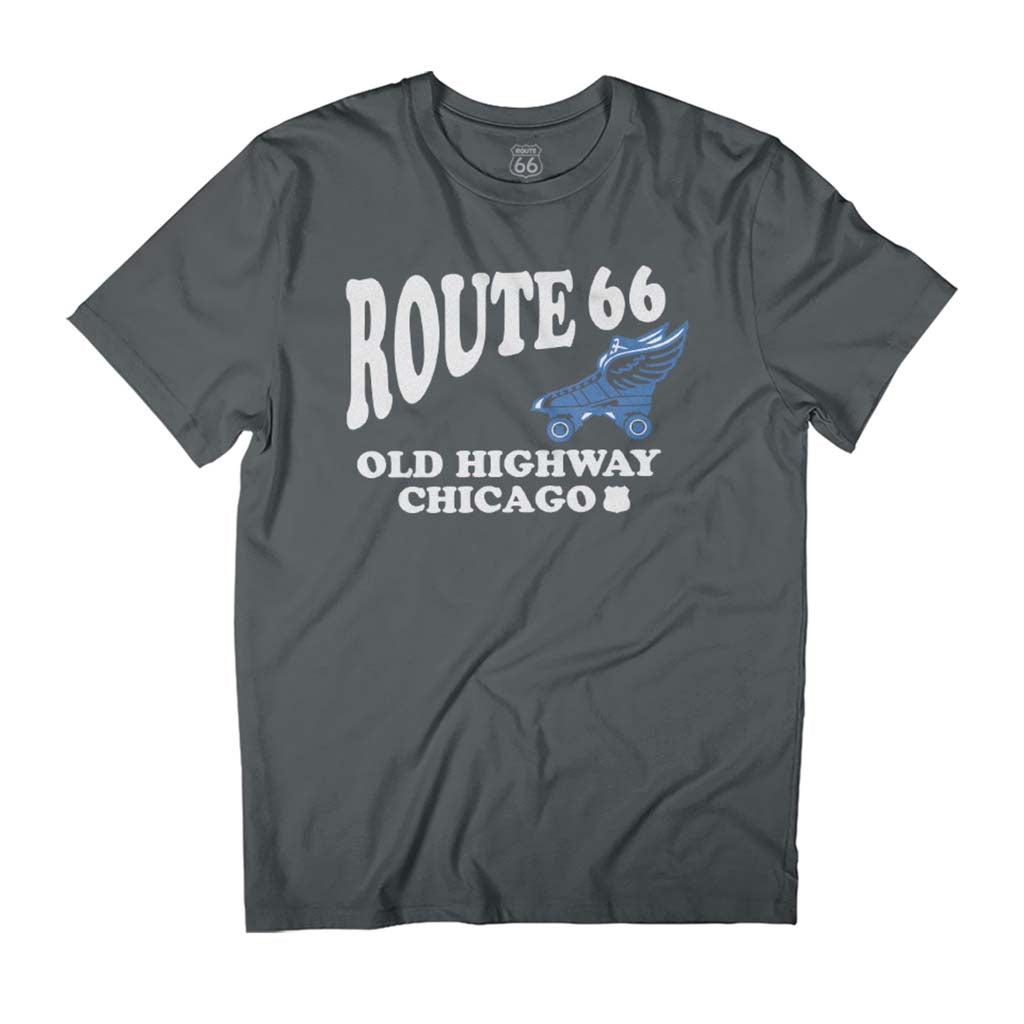 Route 66 Old Highway Chicago Men's T-Shirt