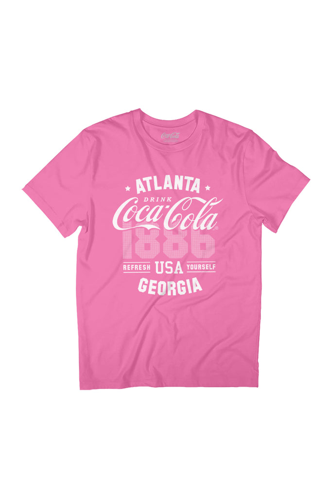 Coca Cola 1886 USA Sports Style Women's Relaxed Fit T-Shirt-ALL + EVERY