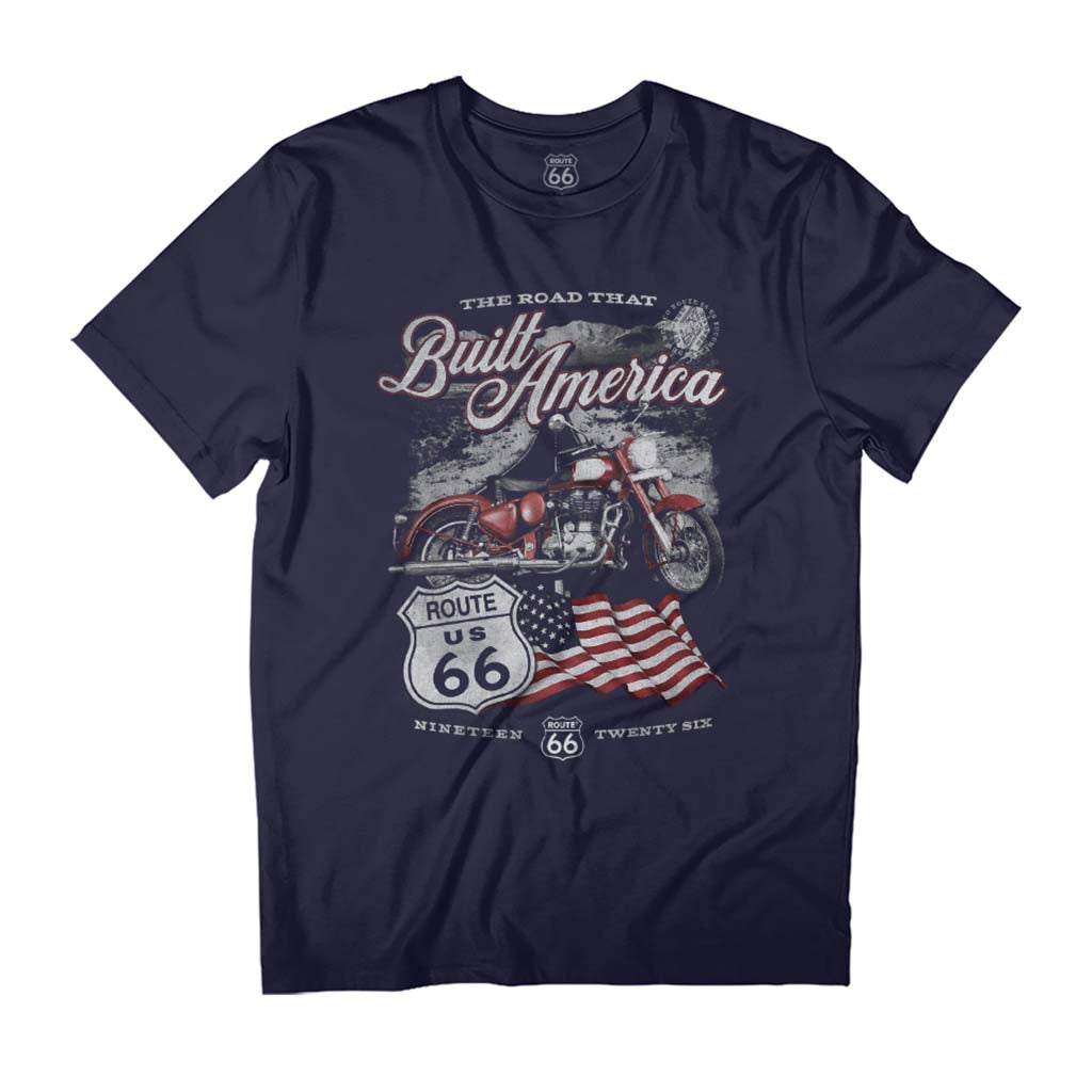 Route 66 Road That Built America Men's T-Shirt