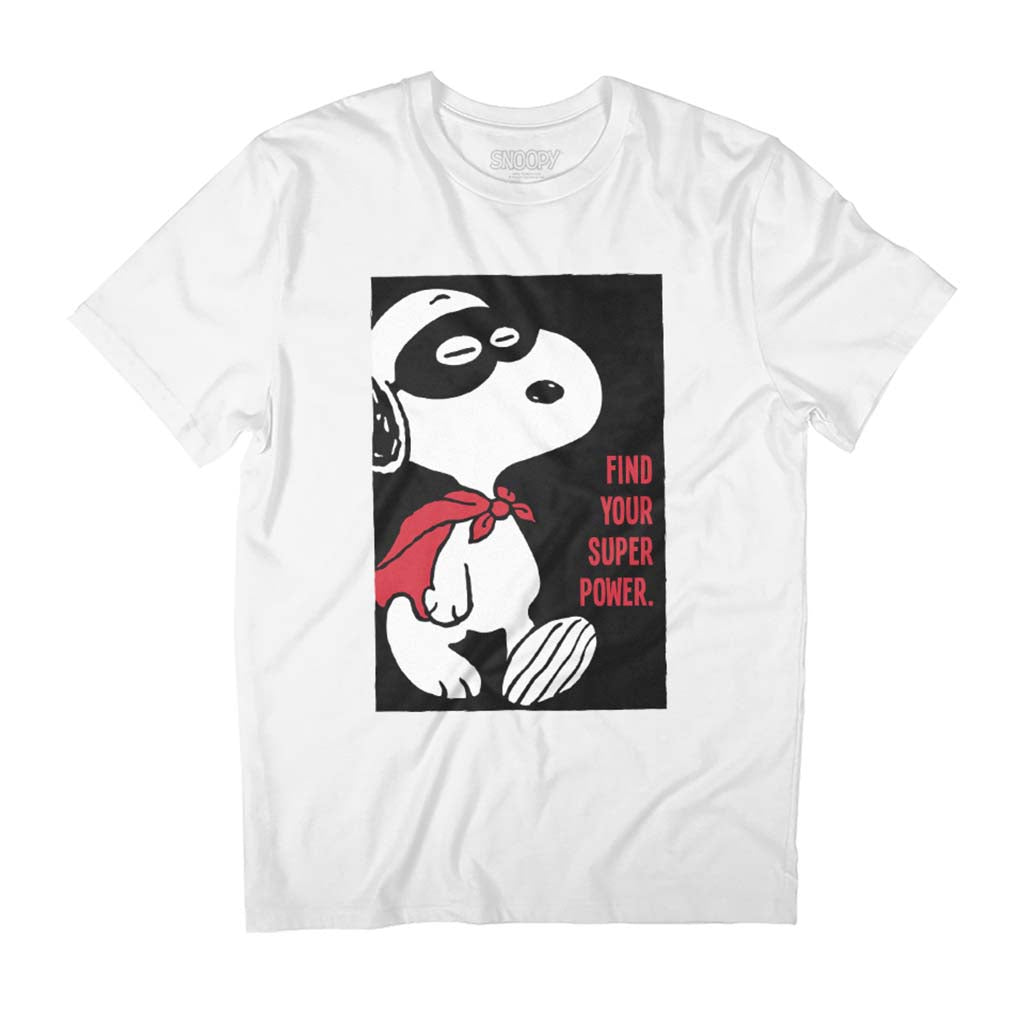 Peanuts Snoopy Find Your Super Power Men's T-Shirt