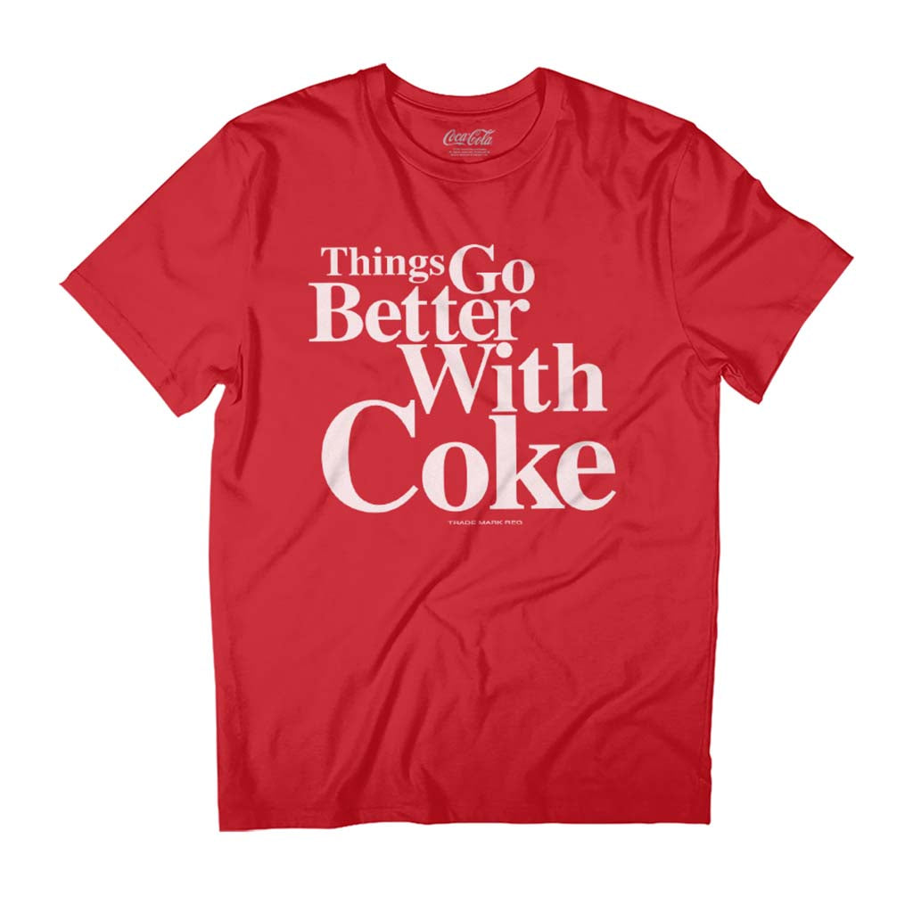 Coca-Cola Things Go Better With Coke Men's T-Shirt