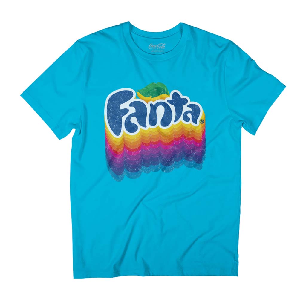 Fanta Rainbow Logo Men's T-Shirt