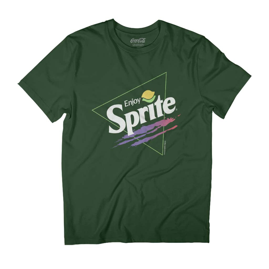 Sprite Enjoy Logo Triangle Aesthetic Men's T-Shirt