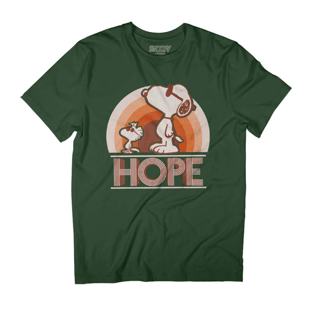 Peanuts Snoopy And Woodstock Hope Men's T-Shirt