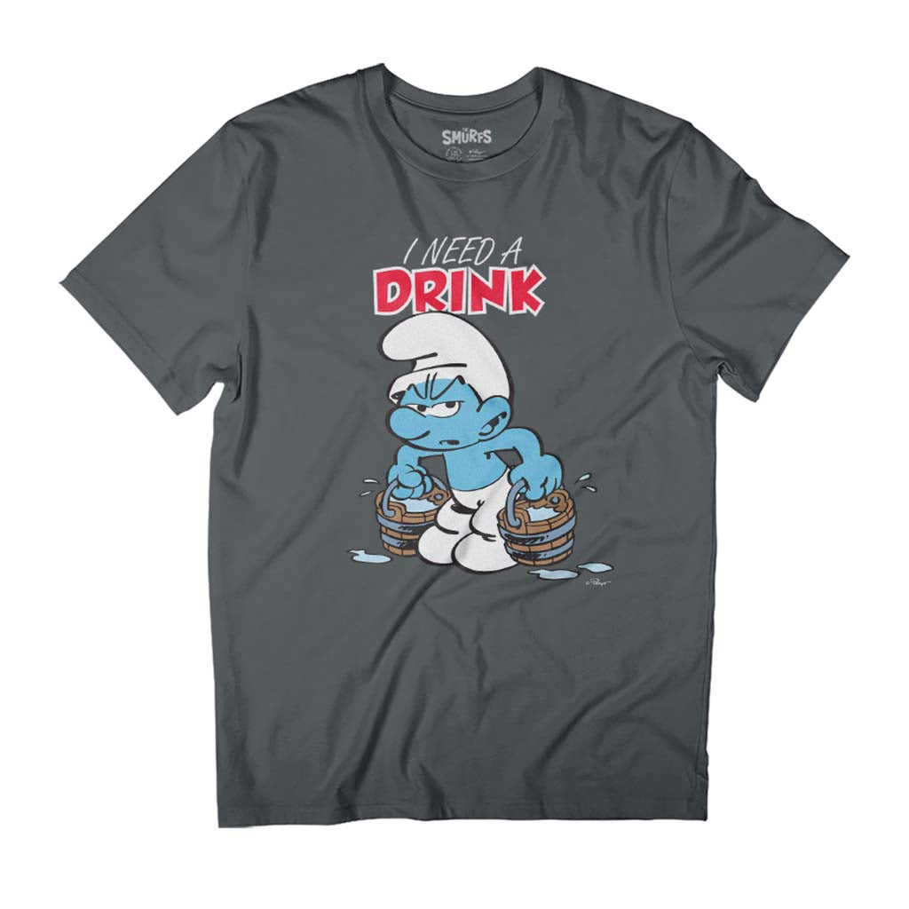 The Smurfs I Need A Drink Men's T-Shirt