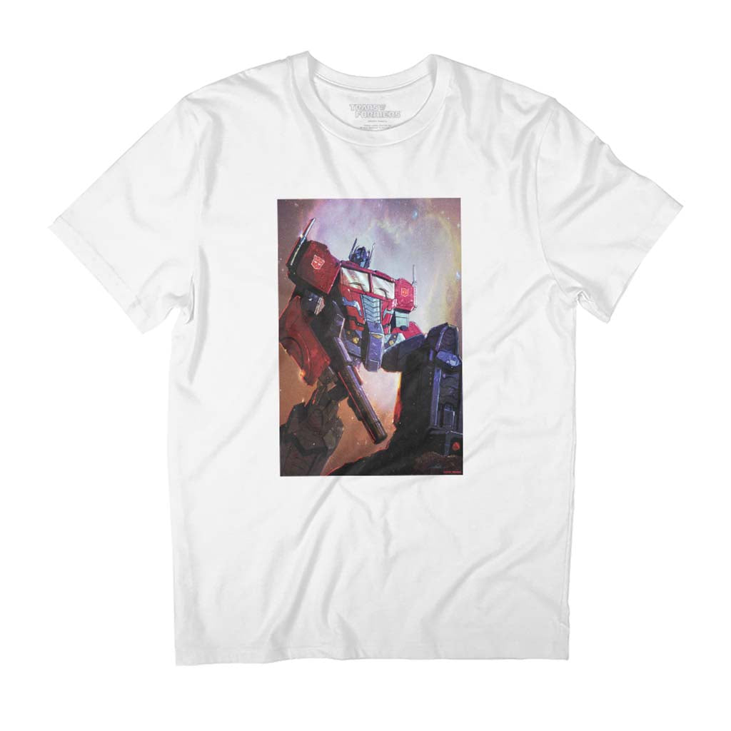 Transformers Optimus Prime Nebula Men's T-Shirt