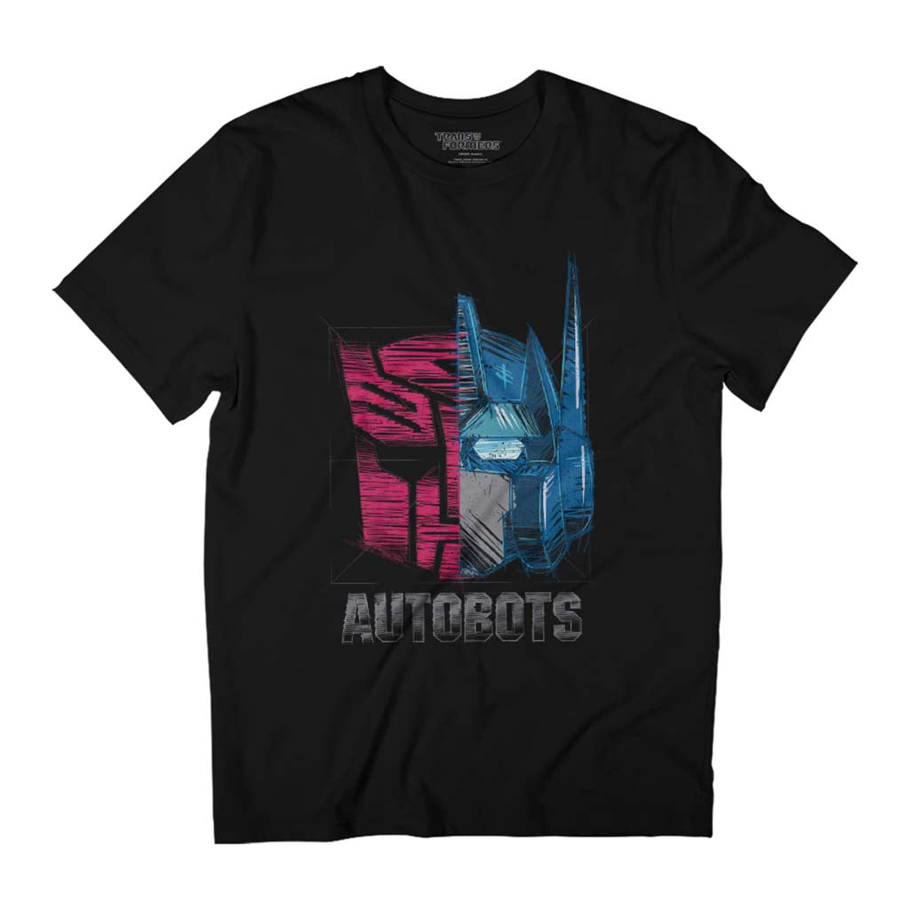Transformers Optimus Prime Half Autobots Men's T-Shirt