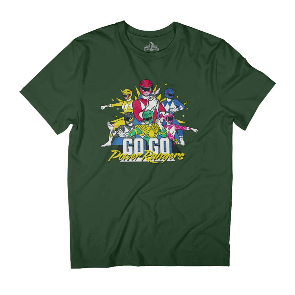 Power Rangers Go Go Retro 90s Men's T-Shirt