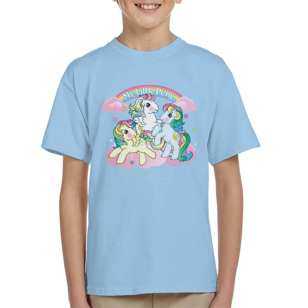 My Little Pony Skydancer Starshine And Sunlight Rainbow Kid's T-Shirt