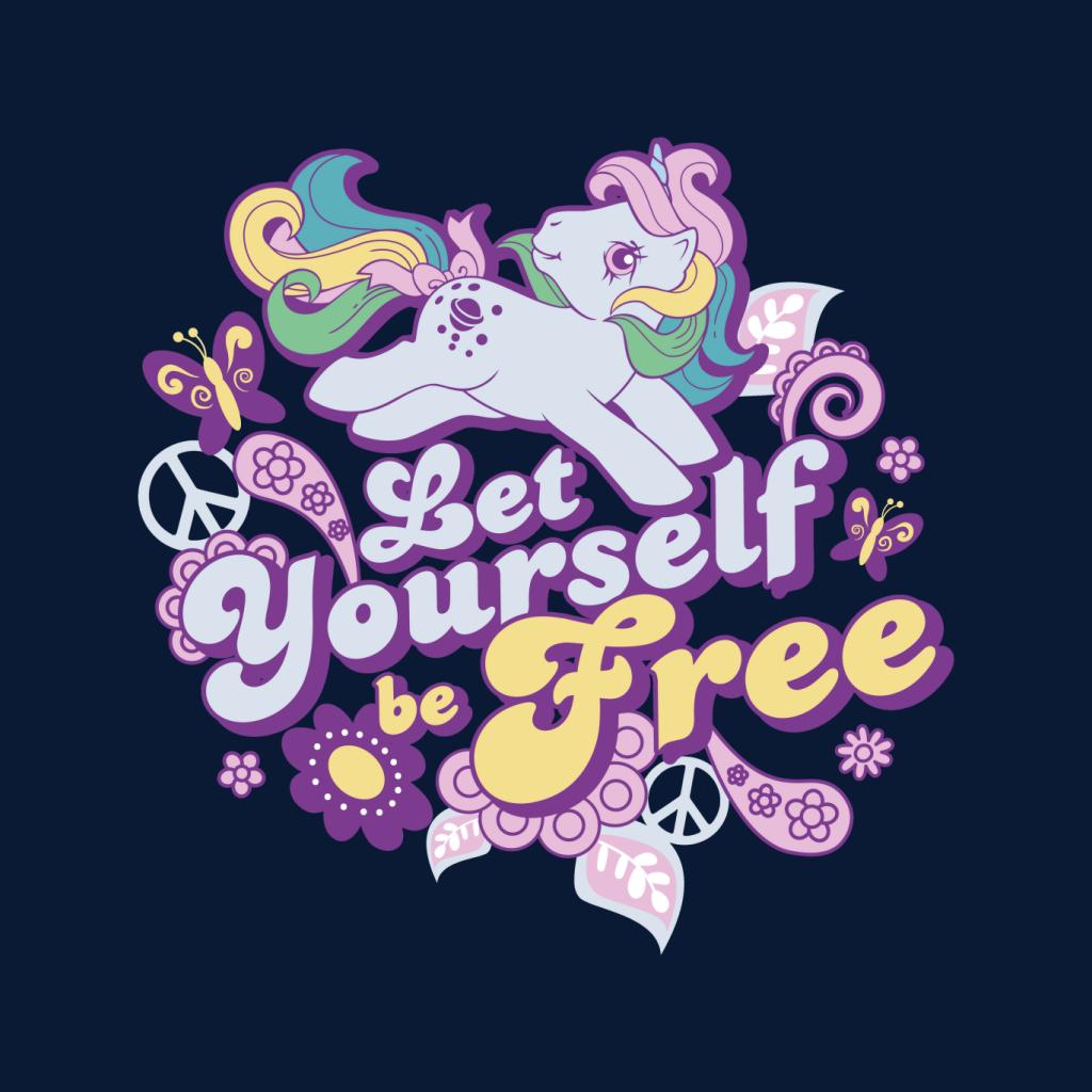 My Little Pony Moonstone Be Yourself Be Free Women's T-Shirt-ALL + EVERY