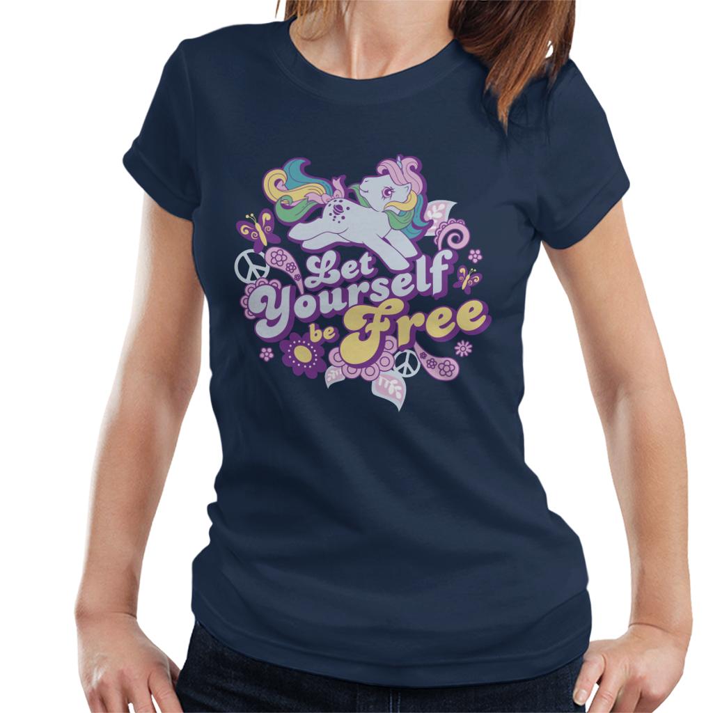 My Little Pony Moonstone Be Yourself Be Free Women's T-Shirt-ALL + EVERY