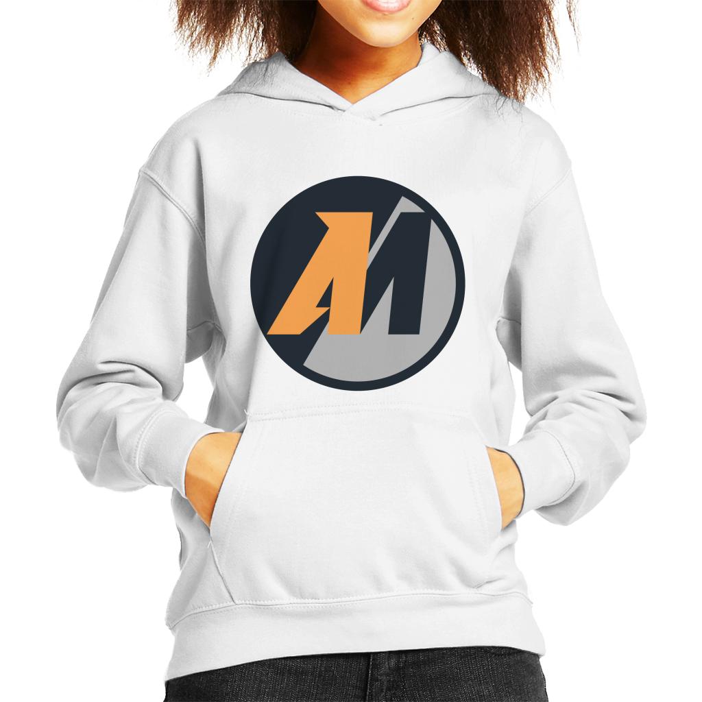 Action Man Classic M Logo Kid's Hooded Sweatshirt-ALL + EVERY