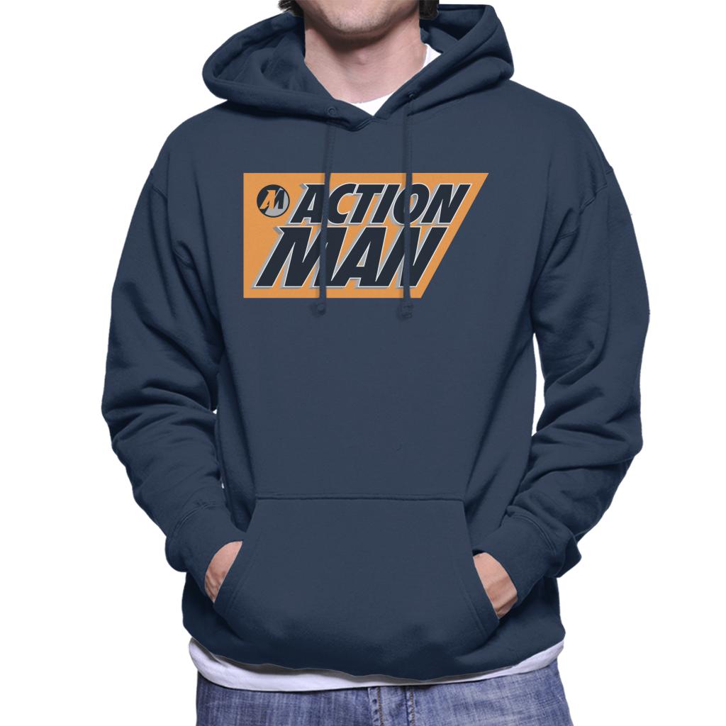 Action Man 90s Comic Book Logo Men's Hooded Sweatshirt-ALL + EVERY