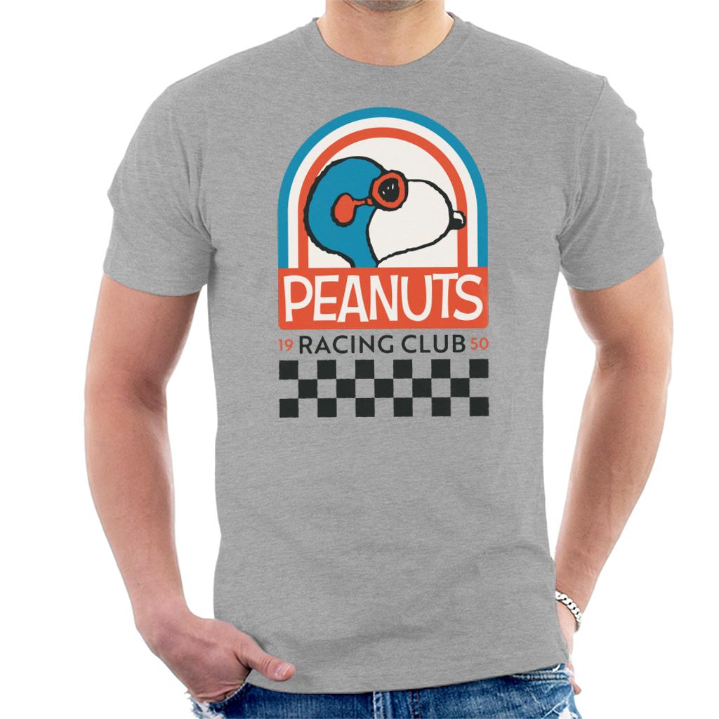 Peanuts Snoopy Speed Racer Pilot Men's T-Shirt-ALL + EVERY