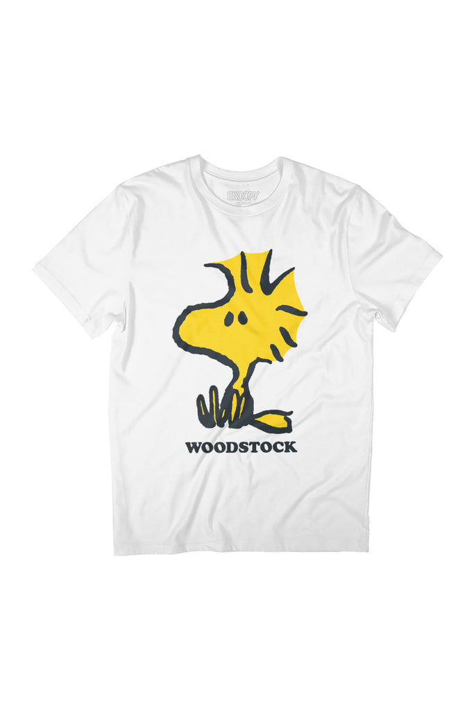 Peanuts Woodstock Sat Down Women's Relaxed Fit T-Shirt-ALL + EVERY