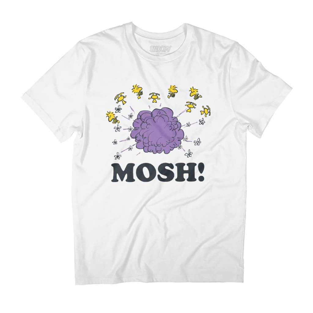 Peanuts Woodstock Mosh Men's T-Shirt-ALL + EVERY