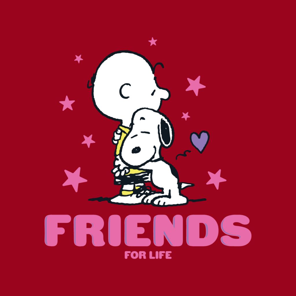 Peanuts Friends For Life Men's Sweatshirt-ALL + EVERY