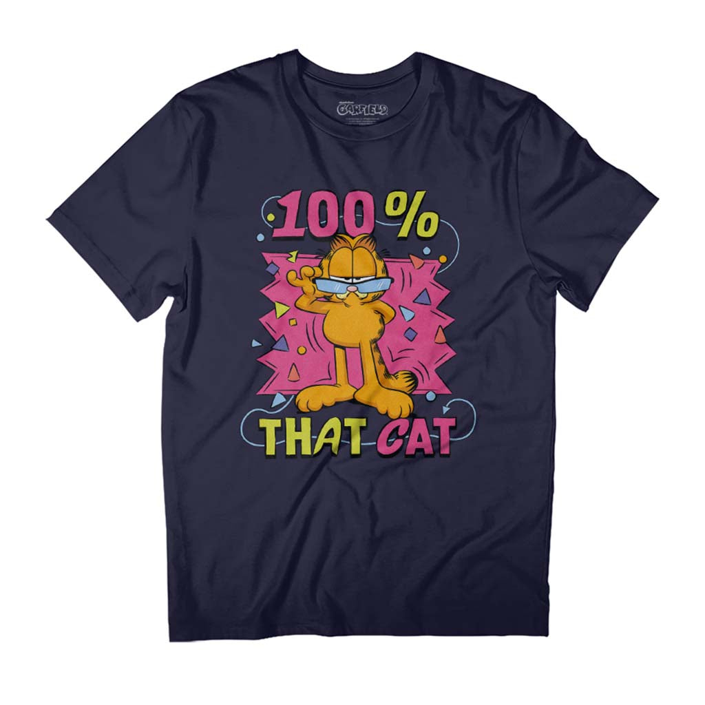 Garfield One Hundred Percent That Cat Men's T-Shirt