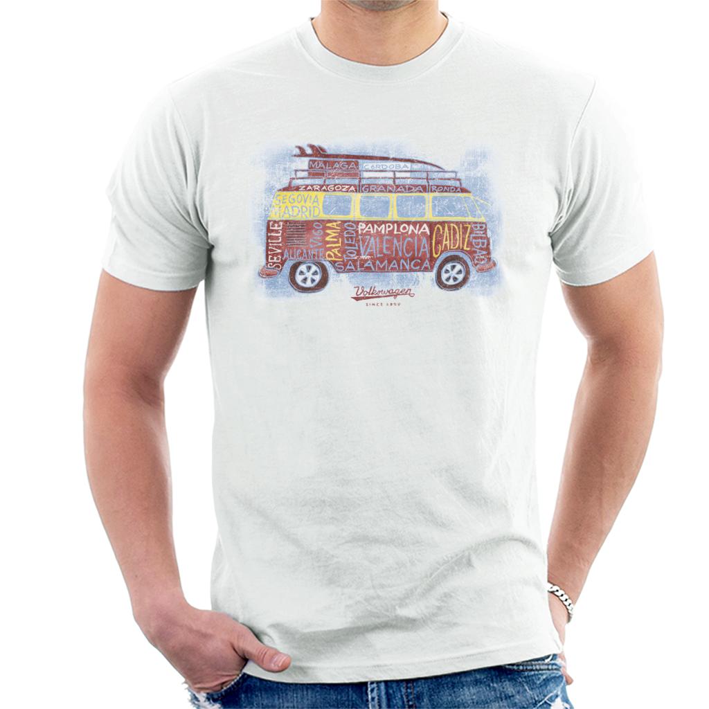 Volkswagen Spain Euro Football Camper Men's T-Shirt