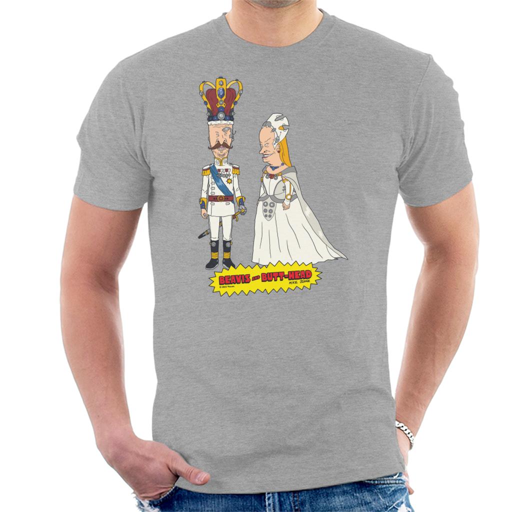Beavis & Butt-Head Do The Universe King And Queen Men's T-Shirt