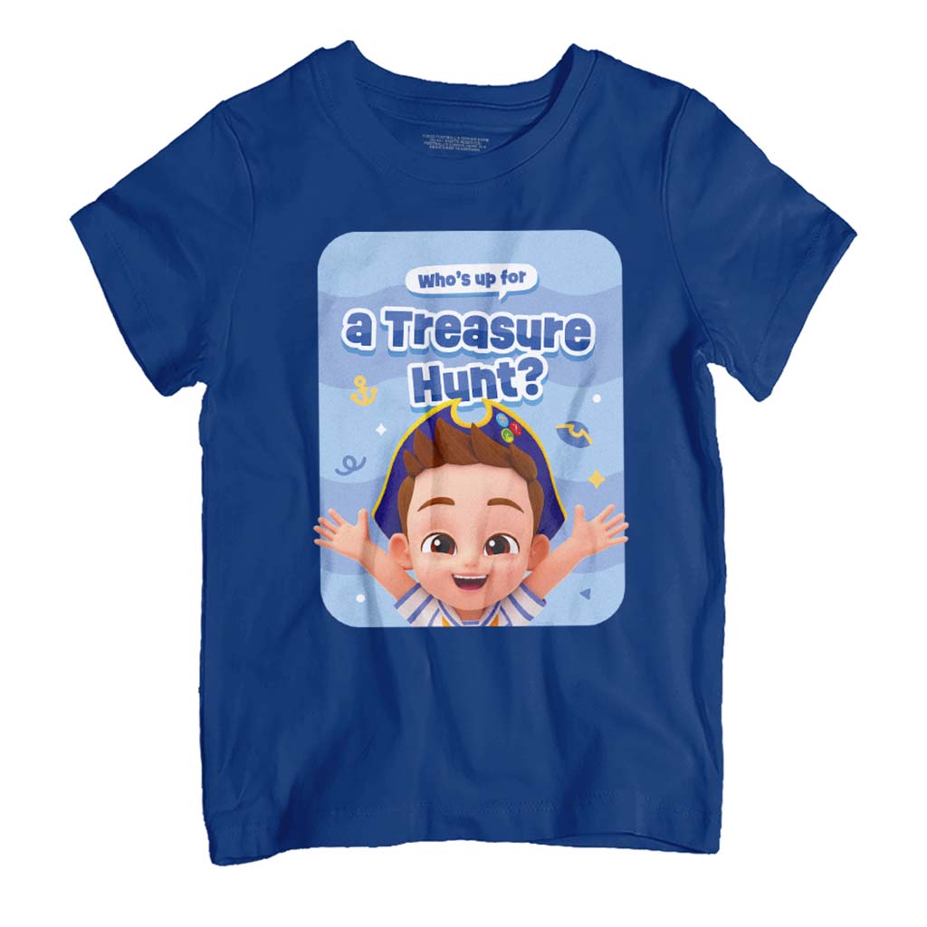 Bebefinn Brody Who's Up For A Treasure Hunt Kids Kid's T-Shirt-ALL + EVERY