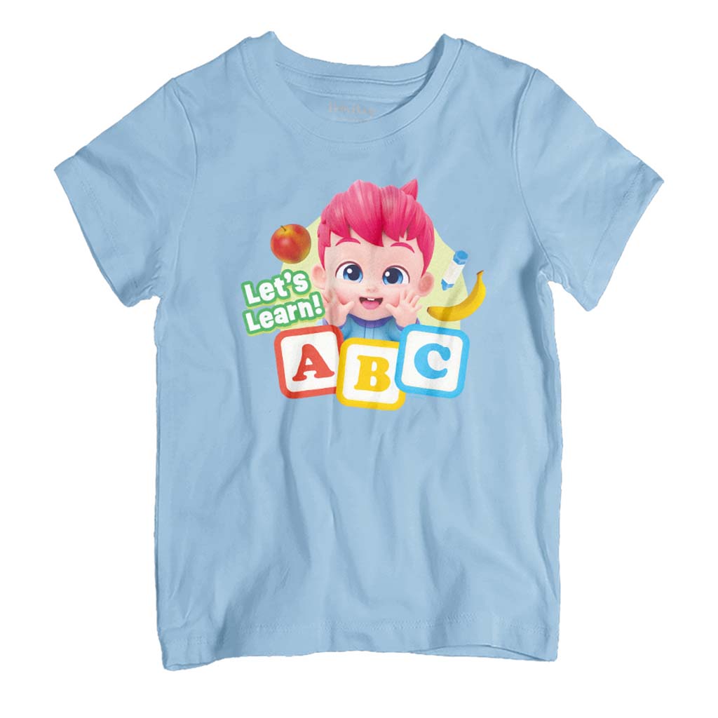 Bebefinn Let's Learn ABC Kids Kid's T-Shirt-ALL + EVERY