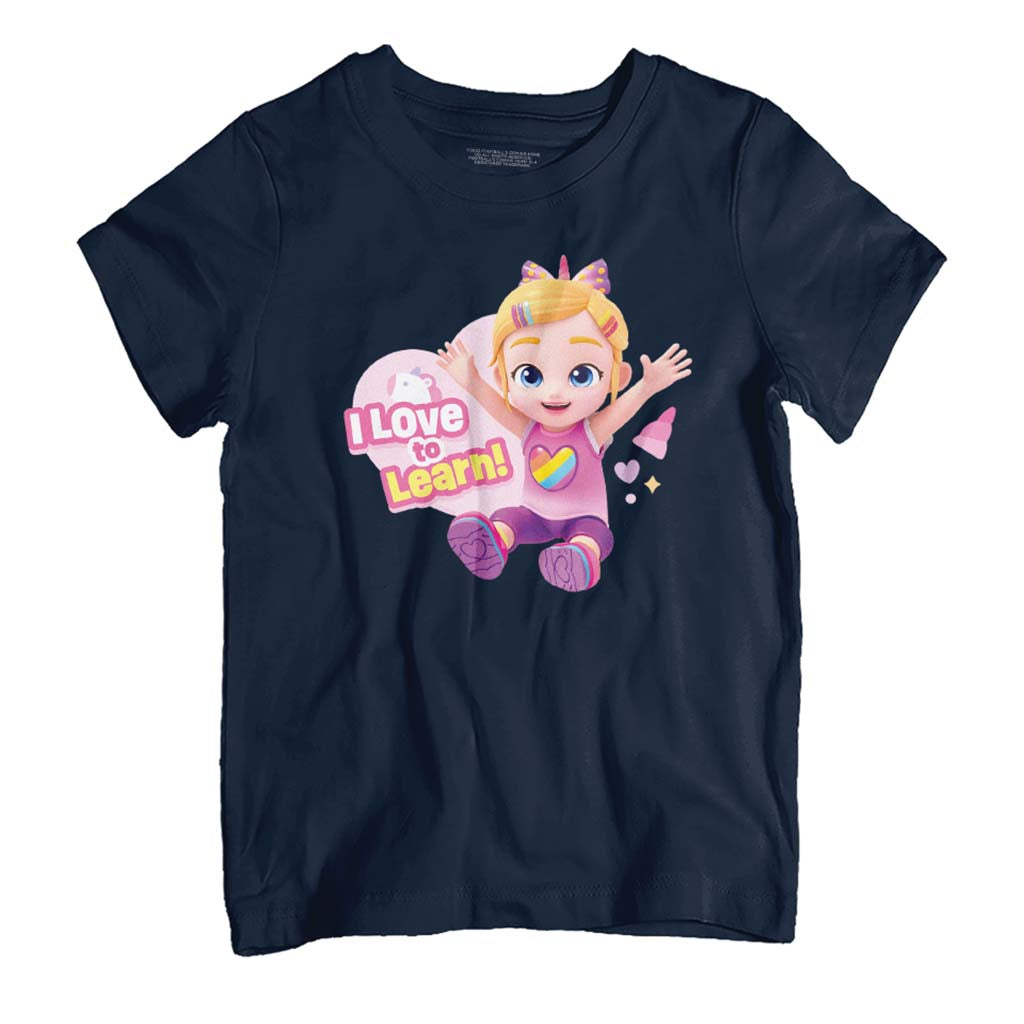 Bebefinn Bora I Love To Learn! Kids Kid's T-Shirt-ALL + EVERY