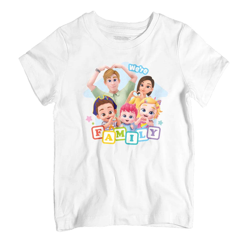 Bebefinn We're Family Love Brody Finn & Bora Kids Kid's T-Shirt-ALL + EVERY
