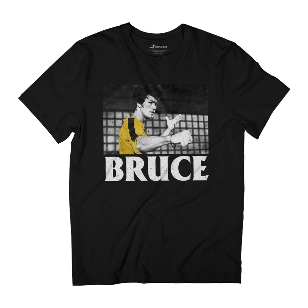Bruce Lee Game Of Death Closed Fist Men's T-Shirt-ALL + EVERY