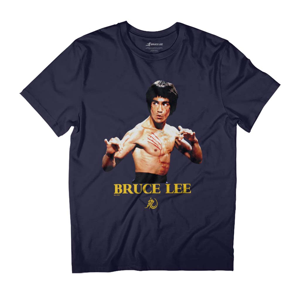 Bruce Lee Enter The Dragon Iconic Photo Men's T-Shirt-ALL + EVERY