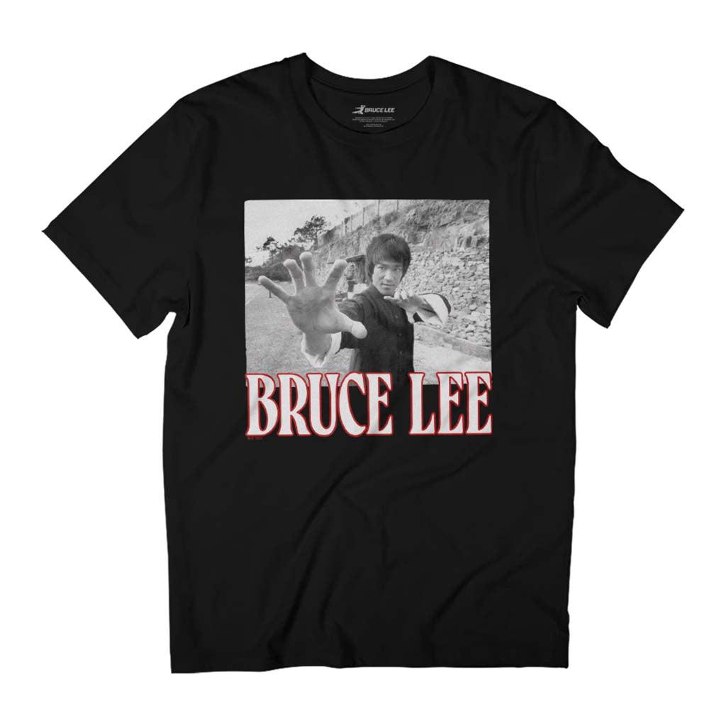 Bruce Lee Kung Fu Stance Martial Arts Legend Men's T-Shirt-ALL + EVERY