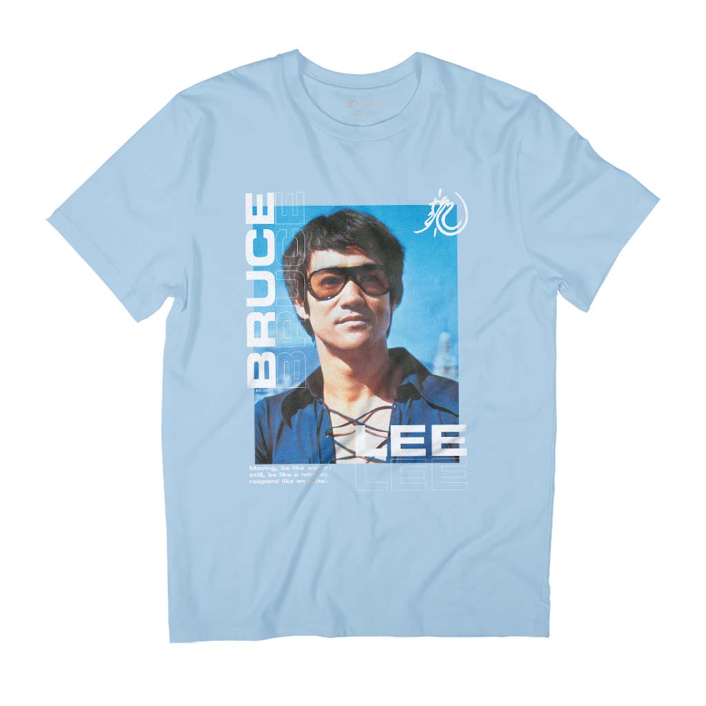 Bruce Lee Moving Be Like Water Philosophy Quote Men's T-Shirt-ALL + EVERY