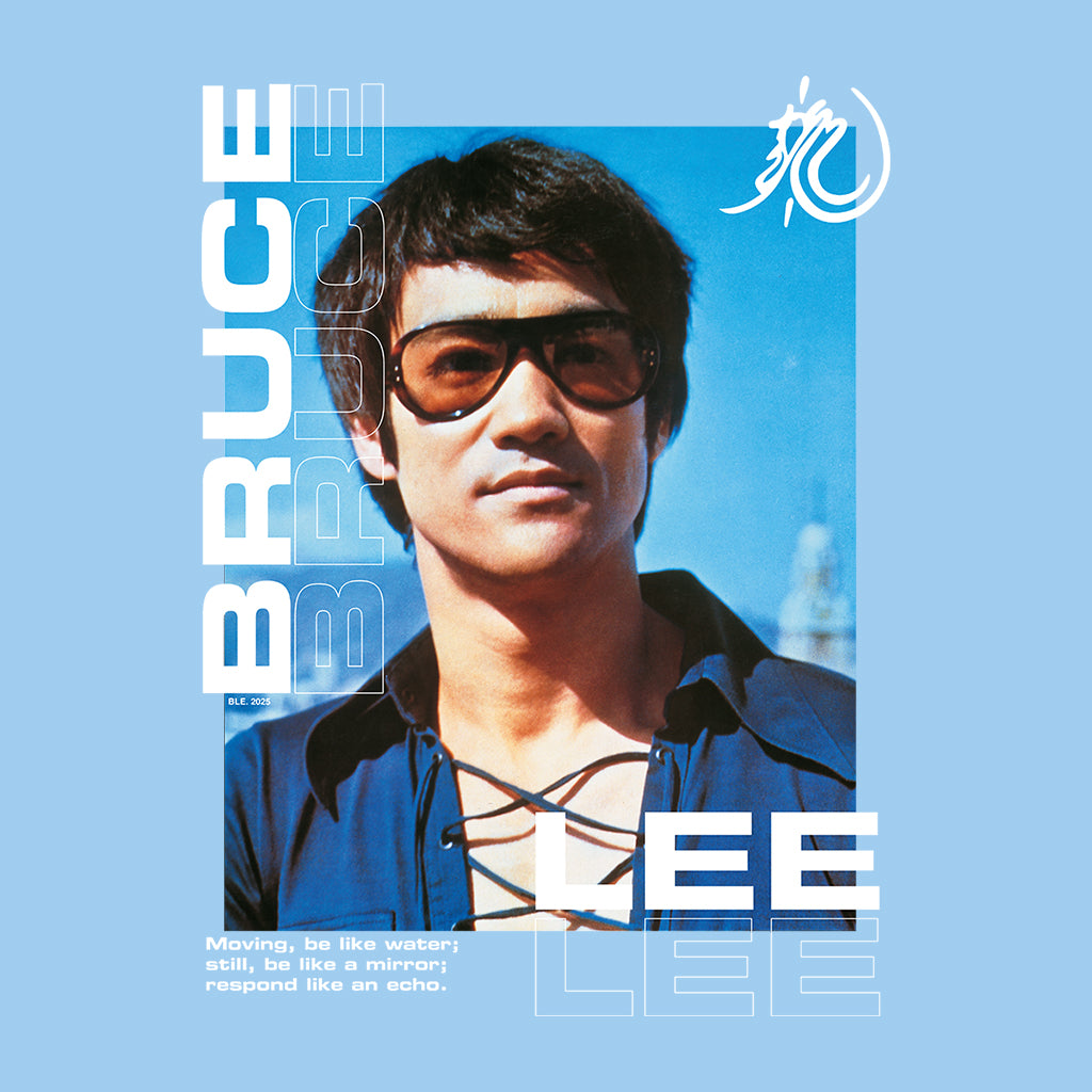 Bruce Lee Moving Be Like Water Philosophy Quote Men's T-Shirt-ALL + EVERY