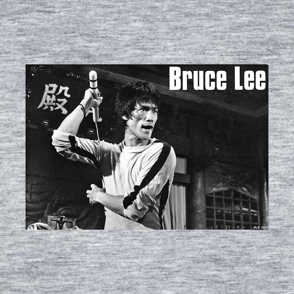 Bruce Lee Game Of Death Nunchaku Nunchucks Scene Men's T-Shirt-ALL + EVERY