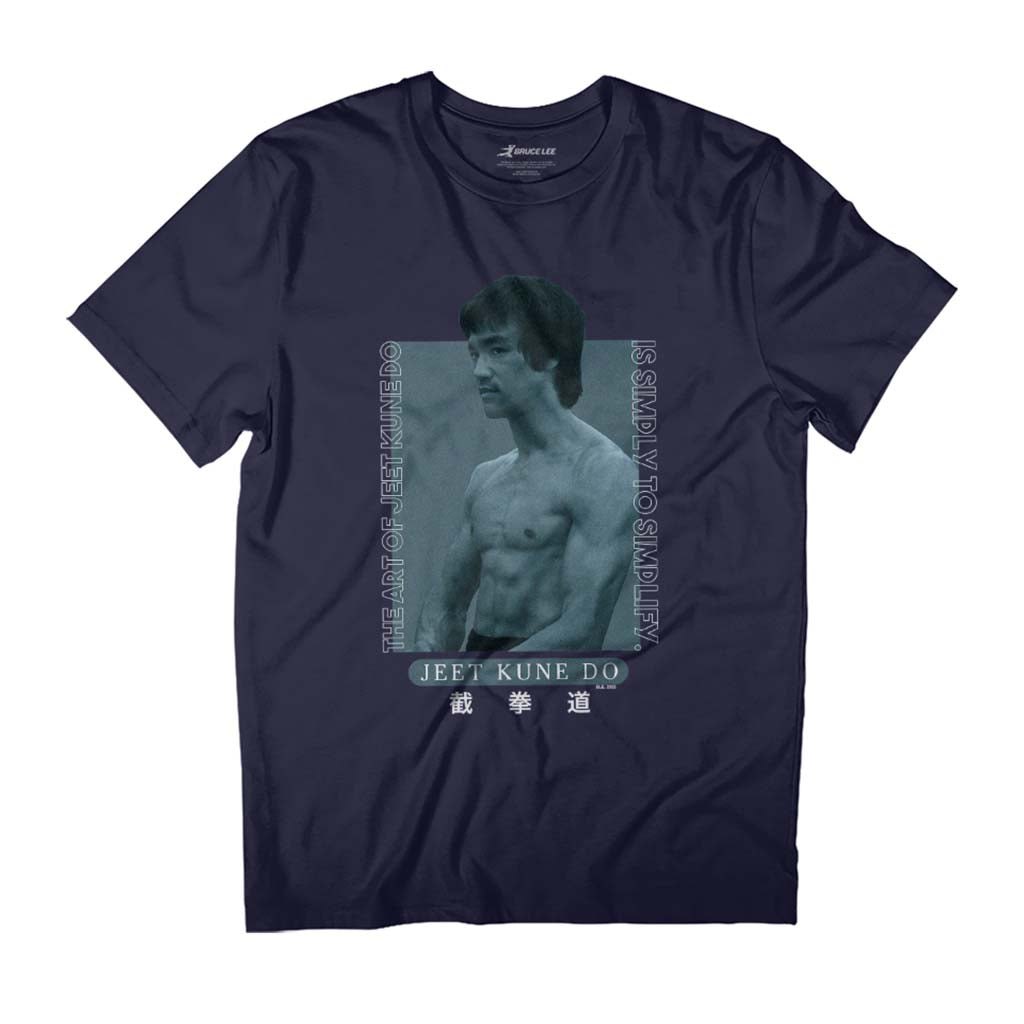 Bruce Lee Jeet Kune Do Enter The Dragon Photo Men's T-Shirt-ALL + EVERY