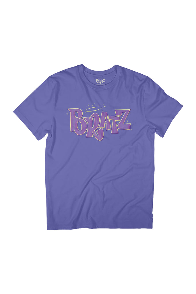 Bratz Purple Halo Logo Women's Relaxed Fit T-Shirt-ALL + EVERY