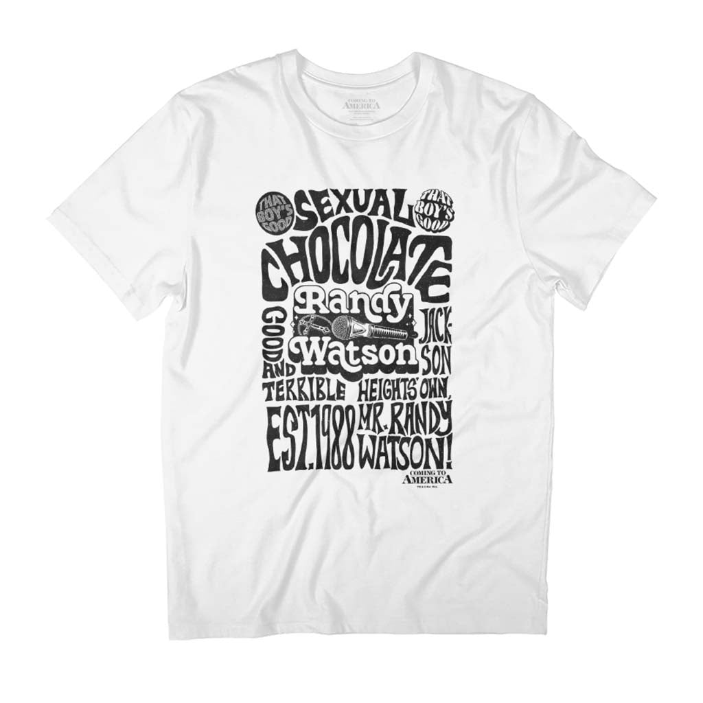 Coming To America Randy Watson Sexual Chocolate Men's T-Shirt-ALL + EVERY