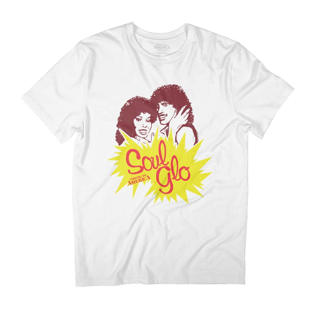 Coming To America Soul Glo Advert Couple Men's T-Shirt-ALL + EVERY