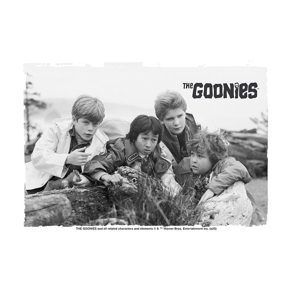 The Goonies Gang Mikey Data Mouth & Chunk Men's T-Shirt-ALL + EVERY