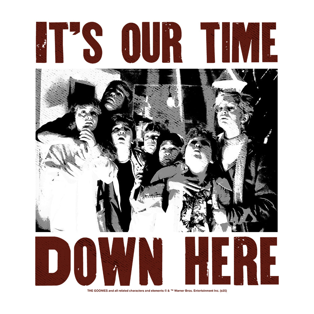 The Goonies Gang It's Our Time Down Here Men's T-Shirt-ALL + EVERY