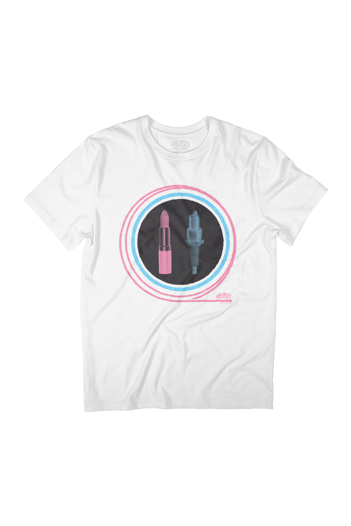 Grease T Birds & Pink Ladies Lipstick & Spark Plug Women's Relaxed Fit T-Shirt-ALL + EVERY