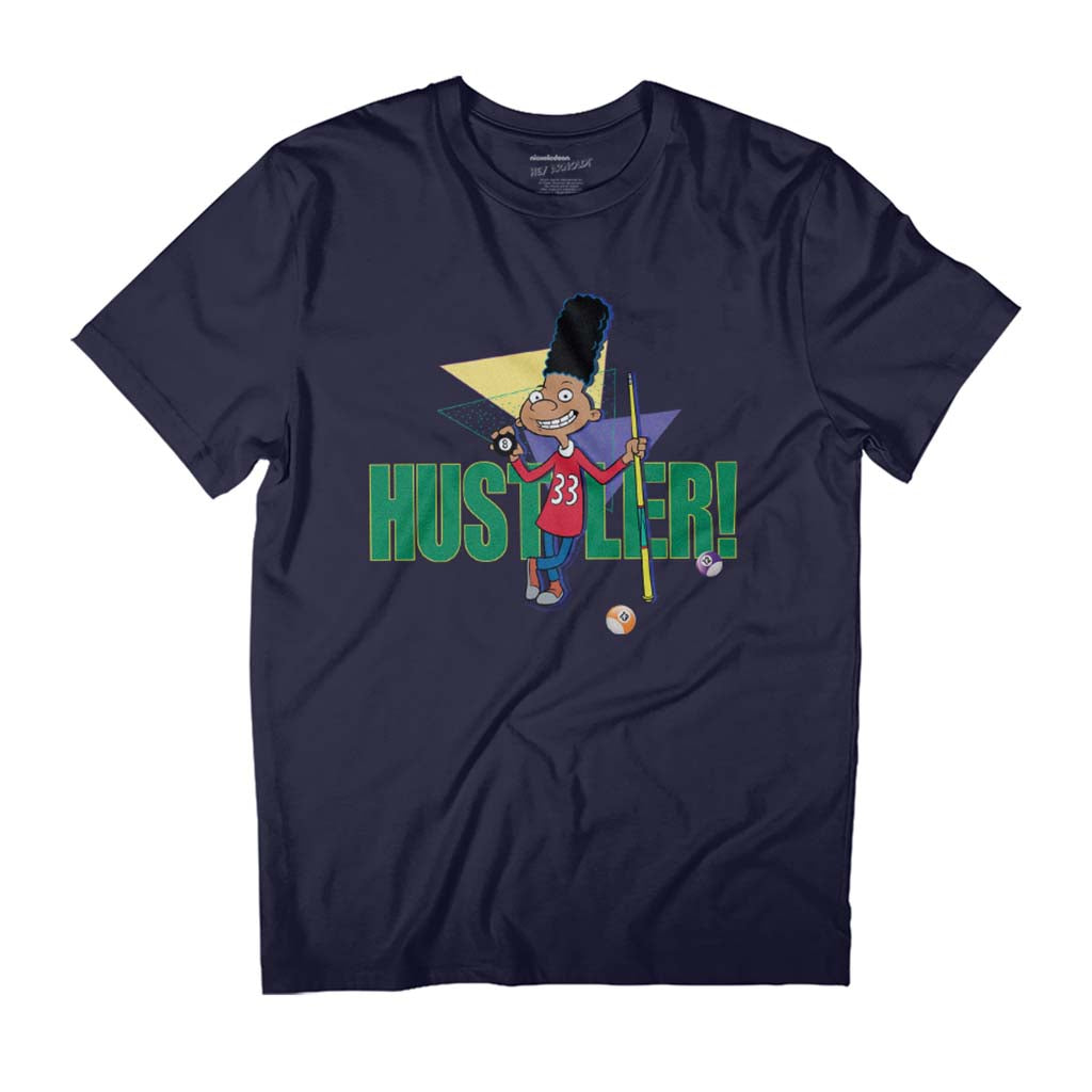 Hey Arnold Gerald Pool Hustler Men's T-Shirt-ALL + EVERY