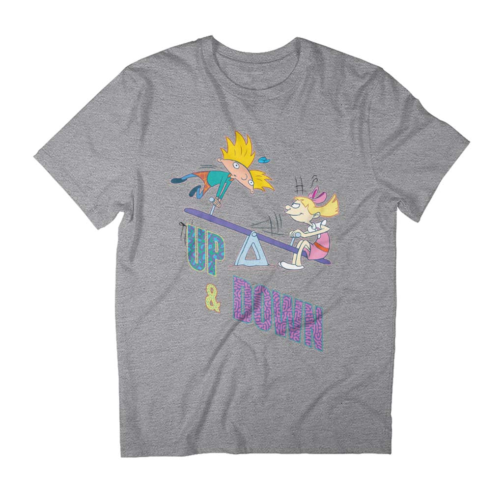 Hey Arnold Gerald Urban City Riders Skateboarding Men's T-Shirt-ALL + EVERY